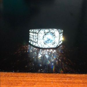 Men’s White gold ring